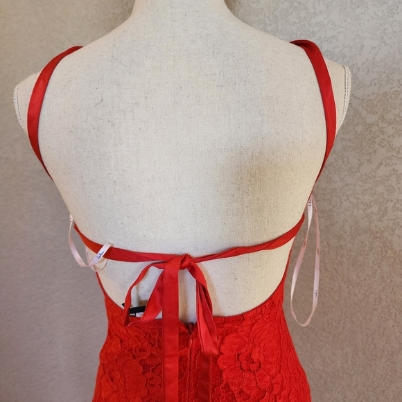 Lulu's lace open back dress size Small New - Picture 7 of 7
